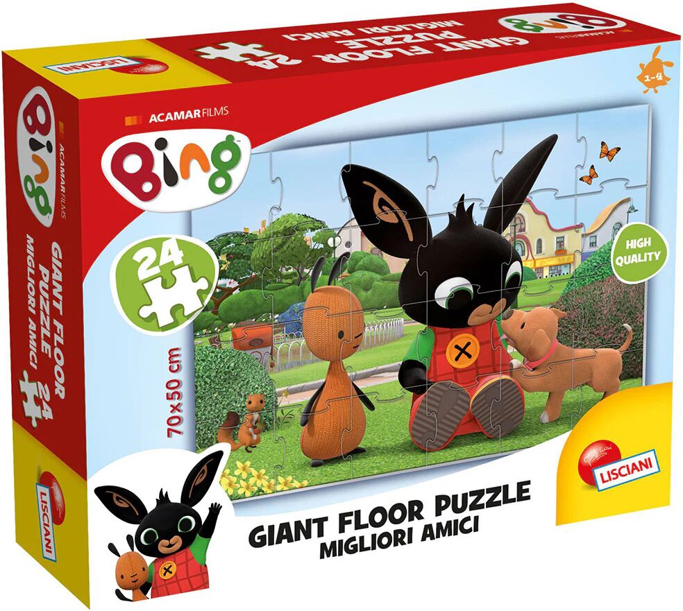 Liscianigiochi Bing Giant Floor 24 - Migliori Amici!