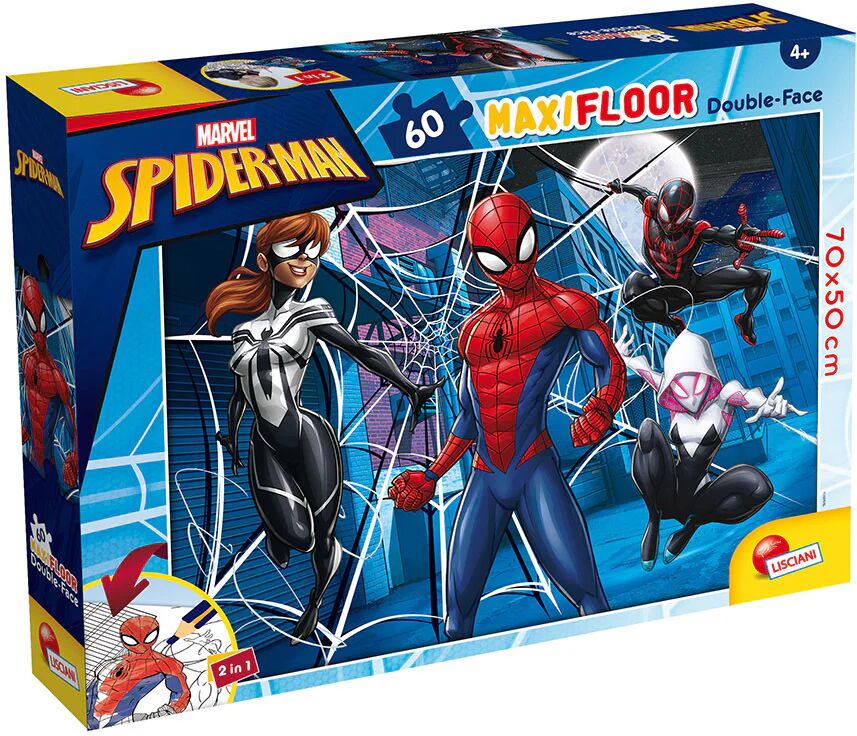 Liscianigiochi Marvel Puzzle Df Maxi Floor 60 Spider-Man