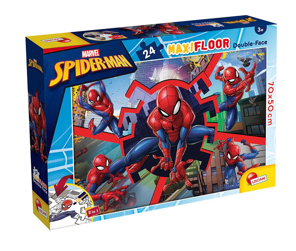 Liscianigiochi Marvel Puzzle Df Maxi Floor 24 Spider-Man