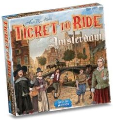 Asmodee Ticket to ride bordspel Amsterdam - Multicolor