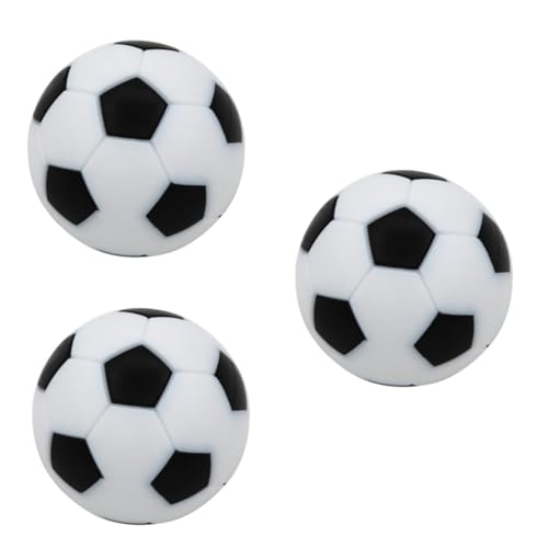 Yardwe 36 Stuks tafelvoetbal ballen tafelvoetbal voor kinderen zwart-witte voetballen tafelvoetballen Amerikaans voetbal