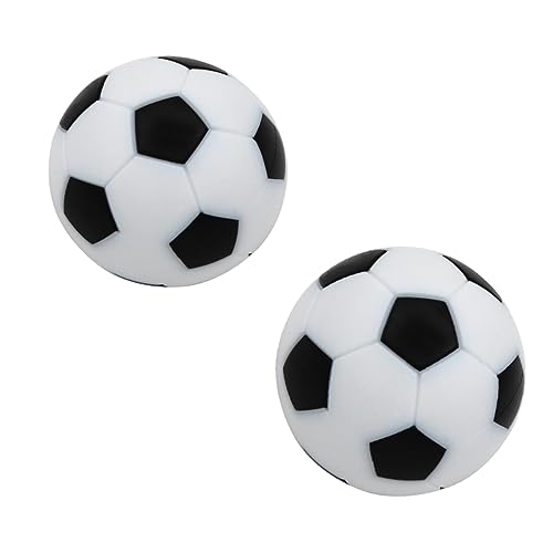 Milisten 12 Stuks kinder speelgoed kinderen speelgoed Vervangende voetballen Voetbal decoraties Mini voetballen tafelvoetbal ballen zwart-witte voetballen Amerikaans voetbal