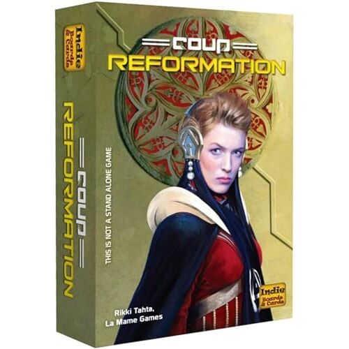 Indie Boards and Cards Indie Board & Card IBCCOR2 Coup Reformation 2nd Edition Expansion Card Game
