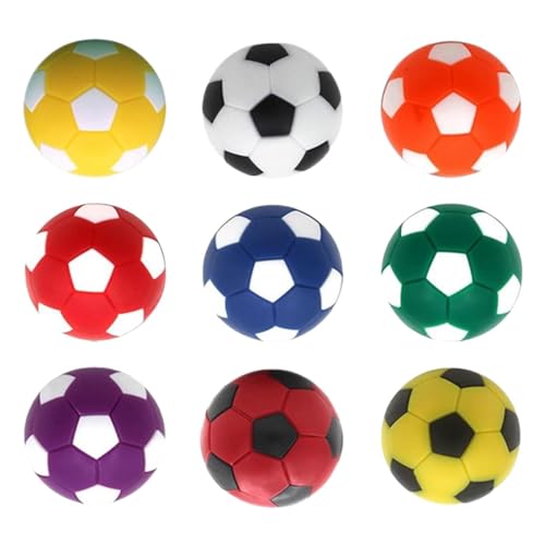 Oshhni 9x Tafelvoetbal Ballen Voetbal Tafel Spel Ballen Tafelvoetbal Ballen 36mm voor Thuis Recreatie Kamer Tafelvoetbal Machine levert