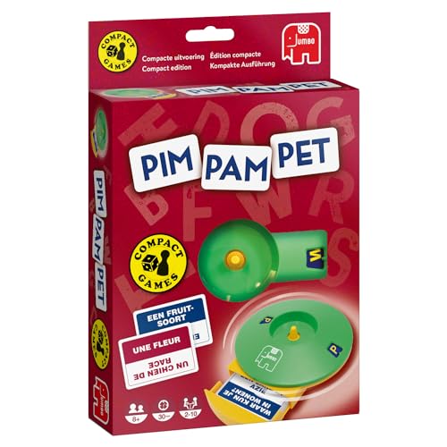 Jumbo Pim Pam Pet Compact Reisspellen Gezelschapsspellen Kinderen vanaf Nederlands Reisspellen voor kinderen