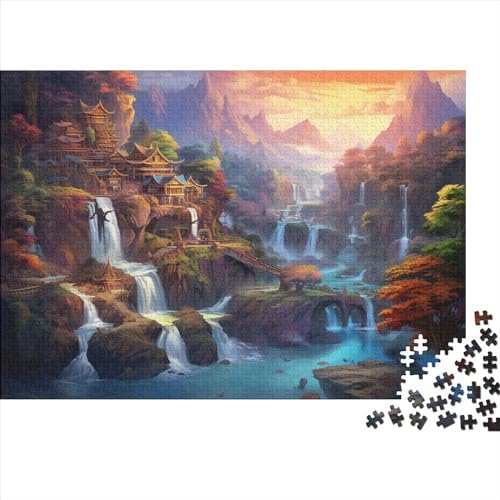 PFYWZJDDTTBD Puzzel met 500 stukjes, 500 stukjes, architectuur, architectuur, 500 stuks, 52 x 38 cm