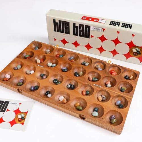 ROMBOL HUS BAO – populair stenen spel voor 2 spelers