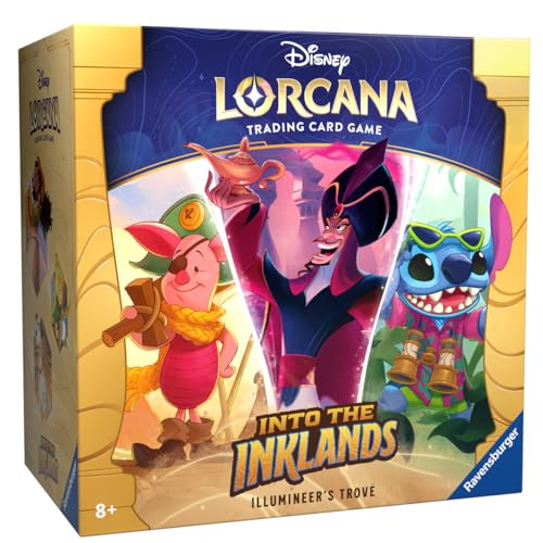 Ravensburger Disney Lorcana Trading Card Game: Die Tintenlande Trove Pack (Englisch)
