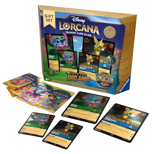 Ravensburger Disney Lorcana Trading Card Game: Die Tintenlande Geschenk-Set (Englisch)