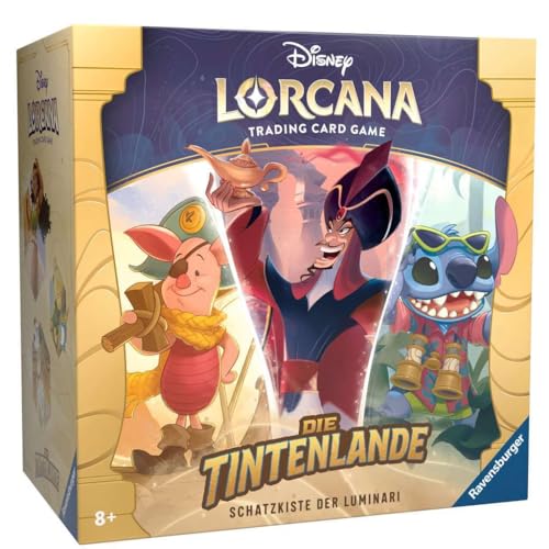 Ravensburger Disney Lorcana Trading Card Game: Die Tintenlande Schatzkiste der Luminari (Deutsch)