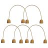 awakentti Katoenen touw croquet wickets, 5 stuks zachte croquet spel wickets, 18 x 15 cm Croquet Sticks touw, speler croquet wickets set voor familie spel