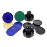 HANABASS 2 Sets Ijshockey Machine Hockey Accessoires Air Hockey Pusher Air Hockey Puck Hockey Onderdelen Hockey Accessoire Hockey Game Accessoires Ijshockey Deel Air Hockey Paddle