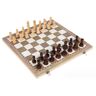 AQHZB Schaakspel Schaakbordset Schaakspel Houten schaak Houten schaakspel met schaakstukken Vouwbord met opbergbord Schaakspel Schaakbord (kleur: A,maat: 29 * 29 cm)