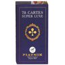 Piatnik Tarot luxe: 78 CARTES DOS BLEU ET OR