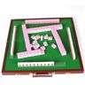 ppARK Mahjong 1 set Mahjong-tegels met tafel Mahjong-tegels Spel Traditioneel Mahjong-spel voor thuisfeesten, reizen, kantoor, balkon Mahjong Set