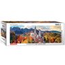 EuroGraphics Kasteel Neuschwanstein in de herfst Panorama puzzel van 1000 stukjes
