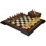 Chessgammon 20'' Houten Schaakset met Helena Board Gewogen Sheesham Morphy Professional Staunton 3.75 Inch