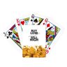 no/no Koop Laag Verkoop Hoge Art Deco Fashion Gold Poker Speelkaart Klassiek Spel