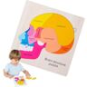 tacery Anatomiestructuur cognitieve puzzel, anatomie voor kinderen, Meerlaagse anatomiestructuur Houten cognitieve puzzelspeelgoed, Educatieve interactieve vroege ontwikkeling