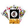 no/no Dramatische Life Ups Downs Art Deco Fashion Gold Poker Speelkaart Klassiek Spel