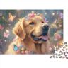 KHHKJBVCE Beautiful Dog Puzzel van hout, 500 stukjes, artistieke puzzel, 500 stukjes, artistieke decoratie, geschikt voor kinderen vanaf 12 jaar, 500 stuks (52 x 38 cm)