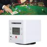 ZJchao Automatische Kaartdealer, 360 Graden Rotatie Automatische Pokerkaartdealermachine Snelle Nauwkeurige Stabiele Kaartdealermachine voor UNO BJ Texas Hold'em Home Card Games