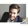 HESHS Jake Gyllenhaal Puzzel 300 stukjes, ster, impossible houten puzzel 3D, spel met kleurrijke legiën, puzzel voor volwassenen en jongeren, cadeaupuzzel 300 stukjes, 300 stuks (40 x 28 cm)