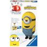 Ravensburger s 11199 3D-puzzel Minion Jean Minions 2-54 Tegels voor Minion-fans van 6 jaar en ouder: ervaar puzzels in de 3e dimensie,Geel