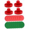 KITANDOVE 1 Set Air Hockey Plastic Hockey Pucks Hockey Pucks Tafel Grappige Hockey Pushers Hockey Game Accessoires Tafel Hockey Benodigdheden Ijshockey Pucks Hockey Game Onderdelen Hockey