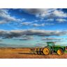 FRUKAT 1000 Piece Jigsaw Puzzle for Adults & Kids Age 12 Years Up-Tractor, veld, ploegen, 70x50cm