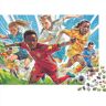 YTPONBCSTUG Lo Le Le Sport Voetbal, 300 stukjes, pedagogisch familiespel, cadeau voor volwassenen, 300 stuks, 40 x 28 cm