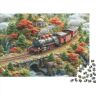 SkyClouf Droomtrein 1000 stukjes voor volwassenen tieners impossible puzzel droomtrein voor het hele gezin plezier gezinnen puzzels cadeau speelgoed moderne wooncultuur 1000 stuks (75 x 50 cm)