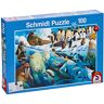 Schmidt Spiele Puzzle Schmidt Spiele Puzzel 56295 Kinderpuzzel, dieren aan de poolcirkel, meerkleurig