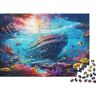 SkyClouf Viszwerm 1000 Stukjes Volwassenen Puzzel Impossible Puzzel Viszwerm Uitdagende Wooncultuur Cadeau Speelgoed Moderne Home Decor 1000 stuks (75 x 50 cm)