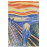 ANSNOW Edvard Munch Replica Posters Houten Puzzel 1000 Stukjes Speelgoed Voor Volwassenen Decompressiespel