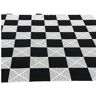 Ubergames 100 kg 490 x 490 cm rubber vinyl onverwoestbaar schaakveld damespel veld (500 x 500 cm rubber)