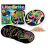 Lite Brite Basic Fun! 02250 LITE-Brite Oval HD Light peg Game, Multicolor