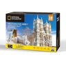 University Games 7685 National Geographic Westminster Abbey 3D Puzzle, Multicolored