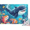 PMVCFRXA Onderwaterwereld puzzel 1000 stukjes geschikt voor volwassenen onderwaterwereld houten speelgoed souvenir 1000 stuks (75 x 50 cm)