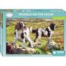 Otter House Spaniels on the Moor 1000 Piece Jigsaw