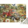 HAAPYILUO Puzzel met 1000 stukjes, voor volwassenen, educatief spel, grote puzzels, 1000 stukjes, houten puzzels, 1000 puzzelstukjes, creatieve puzzel, 1000 stuks, 75 x 50 cm