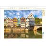 CALVENDO Puzzel neckarmauer bij de Eberhardsbrug   1000 stukjes legformaat 64 x 48 cm fotopuzzel voor gelukkige uren