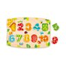 Hape E1404 Number Peg Puzzle Wooden Educational Toy