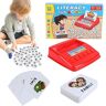 NEECS Woorden Alfabet Sprekende Flitskaarten,Letters Machine Card Spellingspel Educatief speelgoed   Flash Kaarten Met Letters Machine Kaart Spelling Spel Sensorisch Speelgoed