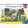 Ravensburger Herrscher der Urzeit. Puzzle 3 x 49 Teile