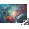 SCOOVY Planetary Jigsaw Puzzle 300 Piece Adult Puzzles Fun Games Jigsaw Puzzles for Adults Teens, Puzzles 300 Piece Game Toys for Adults Family Puzzles Gift 300pcs (40x28cm)