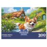 LYJSMDAAA Leuke puppy, 1000 stuks, puzzels voor gezinnen, spelavonden, puzzel voor gezinnen, volwassenen, verfijnd cadeau voor volwassenen, 300 stuks (40 x 28 cm)