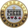 POKEO Pokerguard Poker Card Guard, Pokeraccessoires (Texas Hold'em Poker)