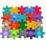 muffik Orthopedische sensorische textuurmatten, mini-puzzelset, 20 stuks, voor tactiele perceptie