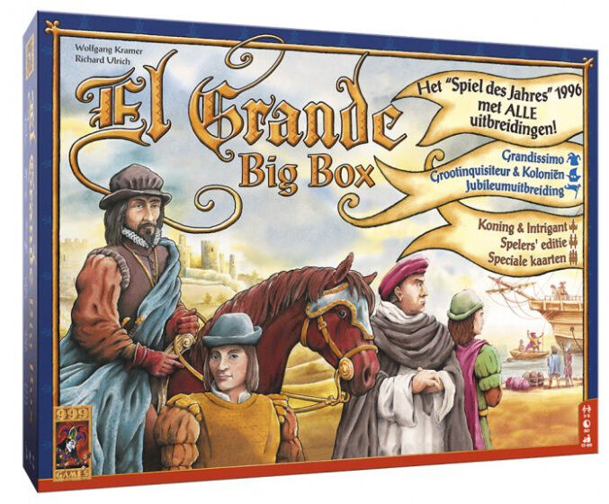 999 Games bordspel El Grande Big Box - Multicolor